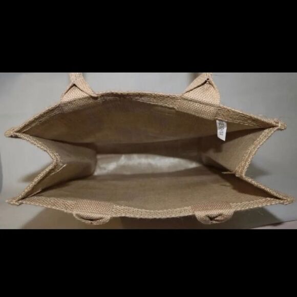 Oprah’s 2020 Vision Tour Burlap Tote Bag - Picture 2 of 3